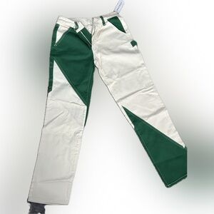 PacSun Green and White Women Jeans